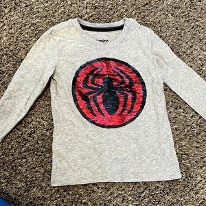 Used long sleeve Spider-Man shirt